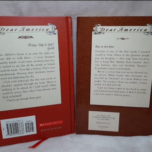 Dear America Series Chapter Book Set - Picture 2 of 4